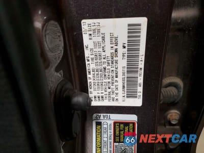 Zdjęcie 13 z 13 samochodu: 2013 HONDA CR-V EX VIN:5J6RM4H59DL085115 - miniatura