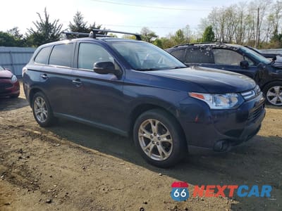 Czwarte zdjęcie samochodu z boku: 2014 MITSUBISHI OUTLANDER SE VIN:JA4AD3A35EZ003332 - miniatura