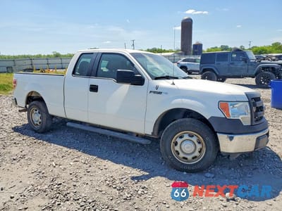 Czwarte zdjęcie samochodu z boku: 2013 FORD F150 SUPER CAB VIN:1FTEX1CM7DFA75285 - miniatura