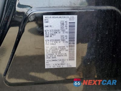Zdjęcie 13 z 13 samochodu: 2017 INFINITI QX60 BASE VIN:5N1DL0MM8HC543673 - miniatura