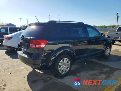 Trzecie zdjęcie samochodu z tyłu: 2018 DODGE JOURNEY SE VIN:3C4PDCAB5JT229315 - miniatura