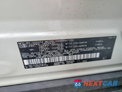 Zdjęcie 13 z 13 samochodu: 2019 TOYOTA RAV4 HYBRID LIMITED VIN:JTMDWRFV4KJ007425 - miniatura