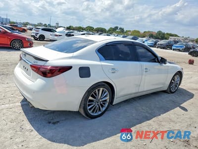 Trzecie zdjęcie samochodu z tyłu: 2021 INFINITI Q50 LUXE VIN:JN1EV7BP5MM702312 - miniatura
