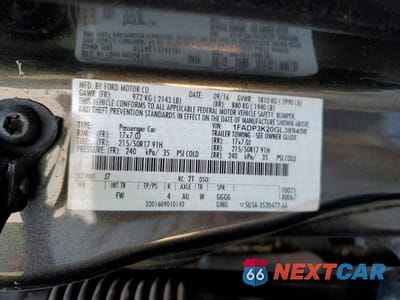 Zdjęcie 12 z 12 samochodu: 2016 FORD FOCUS SE VIN:1FADP3K20GL389458 - miniatura