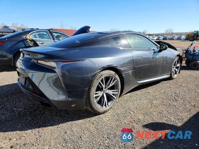 Trzecie zdjęcie samochodu z tyłu: 2018 LEXUS LC 500 VIN:JTHHP5AY8JA003979 - miniatura