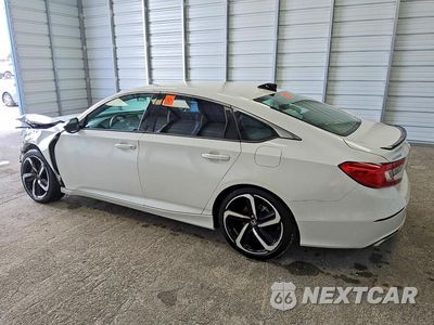 Drugie zdjęcie samochodu z przodu: 2022 HONDA ACCORD SPORT VIN:1HGCV1F36NA089176 - miniatura