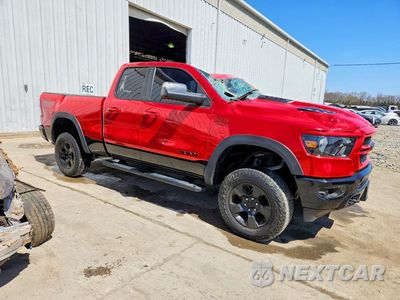 Czwarte zdjęcie samochodu z boku: 2022 RAM 1500 BIG HORN VIN:1C6SRFBT7NN301052 - miniatura