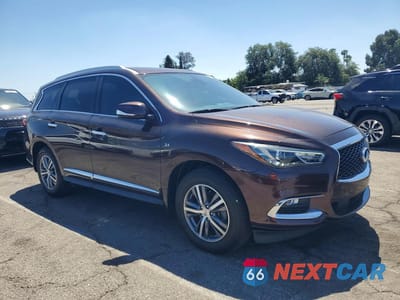 Czwarte zdjęcie samochodu z boku: 2020 INFINITI QX60 LUXE VIN:5N1DL0MN5LC542272 - miniatura