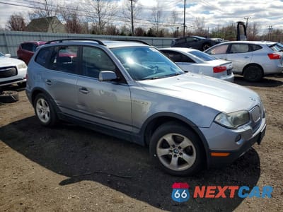 Czwarte zdjęcie samochodu z boku: 2008 BMW X3 3.0SI VIN:WBXPC93478WJ12511 - miniatura