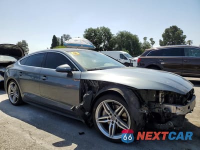Czwarte zdjęcie samochodu z boku: 2018 AUDI A5 PRESTIGE S-LINE VIN:WAUFNCF56JA039555 - miniatura