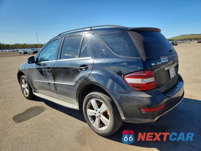 Drugie zdjęcie samochodu z przodu: 2011 MERCEDES-BENZ ML 350 4MATIC VIN:4JGBB8GB4BA744279 - miniatura