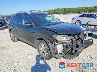 Czwarte zdjęcie samochodu z boku: 2014 NISSAN ROGUE SL VIN:5N1AT2MT1EC788767 - miniatura
