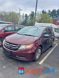 Drugie zdjęcie samochodu z przodu: 2016 HONDA ODYSSEY LX VIN:5FNRL5H26GB086279 - miniatura