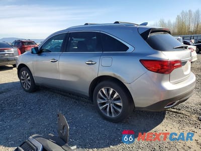 Drugie zdjęcie samochodu z przodu: 2016 ACURA MDX TECHNOLOGY VIN:5FRYD4H48GB012557 - miniatura