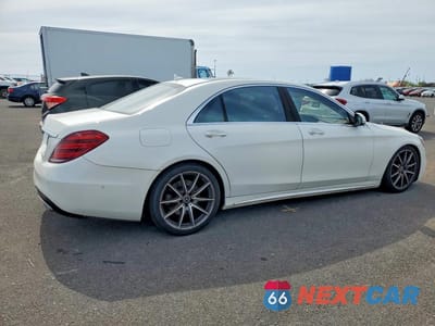 Trzecie zdjęcie samochodu z tyłu: 2018 MERCEDES-BENZ S 450 VIN:WDDUG6GB3JA356340 - miniatura