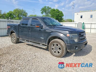 Czwarte zdjęcie samochodu z boku: 2013 FORD F150 SUPERCREW VIN:1FTFW1ET2DFA36499 - miniatura