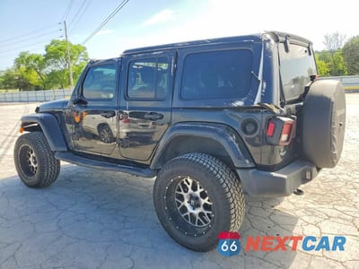 Drugie zdjęcie samochodu z przodu: 2021 JEEP WRANGLER UNLIMITED SPORT VIN:1C4HJXDN8MW783649 - miniatura