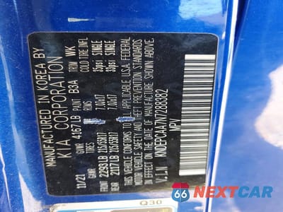 Zdjęcie 14 z 14 samochodu: 2022 KIA SELTOS LX VIN:KNDEPCAA7N7288382 - miniatura