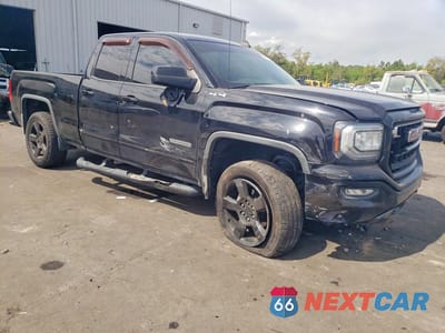 Czwarte zdjęcie samochodu z boku: 2018 GMC SIERRA K1500 VIN:1GTV2LEC4JZ231260 - miniatura
