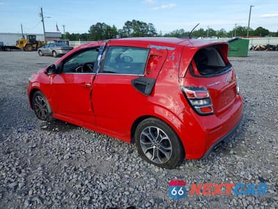Drugie zdjęcie samochodu z przodu: 2017 CHEVROLET SONIC LT VIN:1G1JD6SBXH4100131 - miniatura