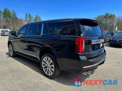 Trzecie zdjęcie samochodu z tyłu: 2022 GMC YUKON XL D DENALI VIN:XXXXXXXXXXNY77231 - miniatura