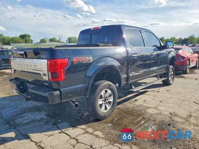Trzecie zdjęcie samochodu z tyłu: 2018 FORD F150 SUPERCREW VIN:1FTEW1EG6JFA95078 - miniatura