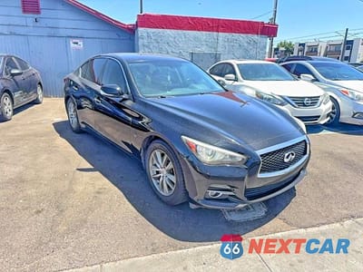 2015 INFINITI Q50 BASE JN1BV7AP1FM335416 - główne zdjęcie licytacji z USA - miniatura