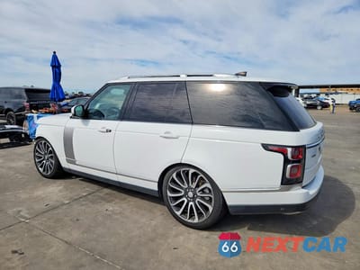 Drugie zdjęcie samochodu z przodu: 2019 LAND ROVER RANGE ROVER HSE VIN:SALGS2SVXKA560644 - miniatura