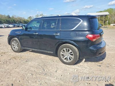 Drugie zdjęcie samochodu z przodu: 2017 INFINITI QX80 BASE VIN:JN8AZ2NEXH9157573 - miniatura