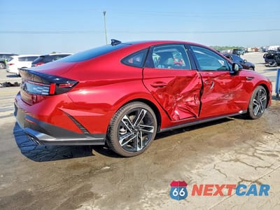 Trzecie zdjęcie samochodu z tyłu: 2025 HYUNDAI SONATA N LINE VIN:KMHL54JC3SA521074 - miniatura