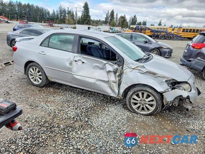 Czwarte zdjęcie samochodu z boku: 2009 TOYOTA COROLLA S VIN:1NXBU40E19Z084735 - miniatura