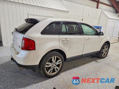 Trzecie zdjęcie samochodu z tyłu: 2014 FORD EDGE SEL VIN:2FMDK4JC5EBB04187 - miniatura