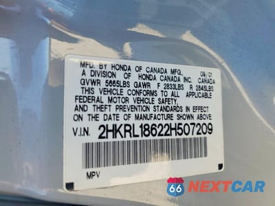 Zdjęcie 14 z 14 samochodu: 2002 HONDA ODYSSEY EX VIN:2HKRL18622H507209 - miniatura