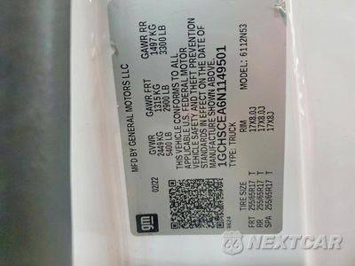 Zdjęcie 12 z 12 samochodu: 2022 CHEVROLET COLORADO LT VIN:1GCHSCEA6N1149501 - miniatura