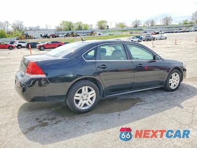 Trzecie zdjęcie samochodu z tyłu: 2010 CHEVROLET IMPALA LT VIN:2G1WB5EK0A1233614 - miniatura