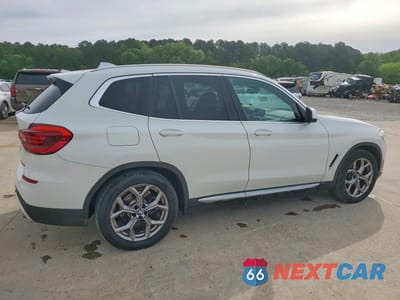 Trzecie zdjęcie samochodu z tyłu: 2021 BMW X3 SDRIVE30I VIN:5UXTY3C05M9F65155 - miniatura