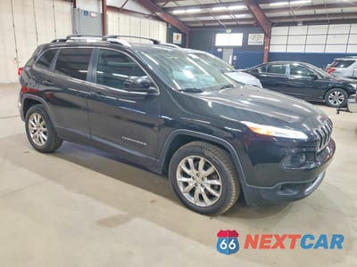 Czwarte zdjęcie samochodu z boku: 2015 JEEP CHEROKEE LIMITED VIN:1C4PJMDS3FW653779 - miniatura