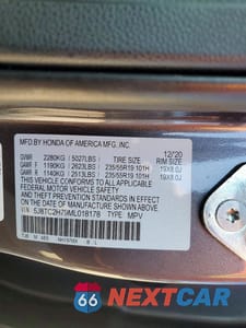 Zdjęcie 13 z 13 samochodu: 2021 ACURA RDX ADVANCE VIN:5J8TC2H79ML018178 - miniatura