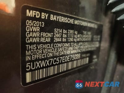 Zdjęcie 13 z 13 samochodu: 2014 BMW X3 XDRIVE35I VIN:5UXWX7C57E0E75028 - miniatura