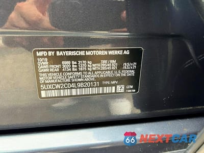 Zdjęcie 10 z 13 samochodu: 2020 BMW X7 XDRIVE40I VIN:5UXCW2C04L9B20131 - miniatura