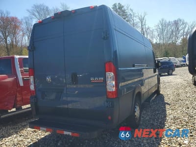 Trzecie zdjęcie samochodu z tyłu: 2020 RAM PROMASTER 3500 DELIVERY VAN VIN:3C6URVJG9LE132158 - miniatura