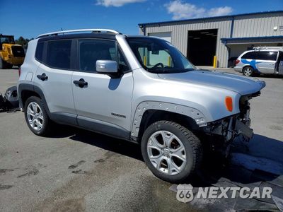Czwarte zdjęcie samochodu z boku: 2017 JEEP RENEGADE LIMITED VIN:ZACCJBDBXHPF72314 - miniatura