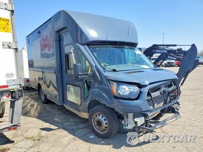 Czwarte zdjęcie samochodu z boku: 2022 FORD TRANSIT T-350 HD DELIVERY TRUCK VIN:1FDDF6P87NKA45720 - miniatura