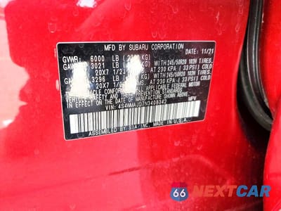 Zdjęcie 13 z 13 samochodu: 2022 SUBARU ASCENT ONYX EDITION VIN:4S4WMAJD7N3408342 - miniatura