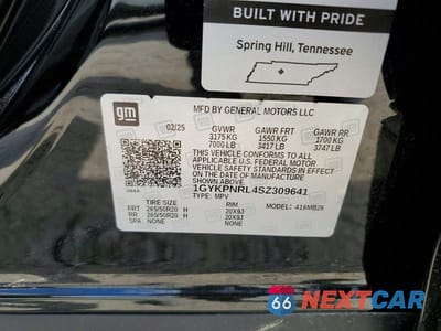 Zdjęcie 14 z 14 samochodu: 2025 CADILLAC LYRIQ LUXURY VIN:1GYKPNRL4SZ309641 - miniatura