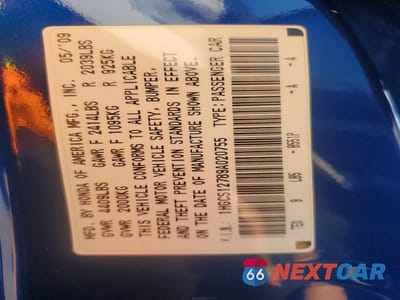 Zdjęcie 13 z 13 samochodu: 2009 HONDA ACCORD EX VIN:1HGCS12789A020755 - miniatura