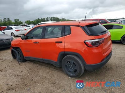 Drugie zdjęcie samochodu z przodu: 2021 JEEP COMPASS SPORT VIN:3C4NJCAB6MT552907 - miniatura