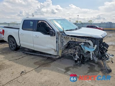Czwarte zdjęcie samochodu z boku: 2022 FORD F150 SUPERCREW VIN:1FTFW1E88NFB05323 - miniatura