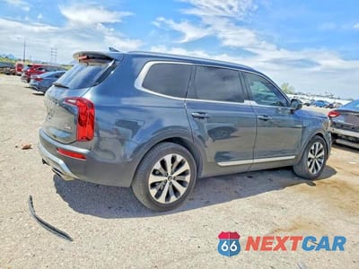 Trzecie zdjęcie samochodu z tyłu: 2020 KIA TELLURIDE S VIN:5XYP64HC5LG027051 - miniatura