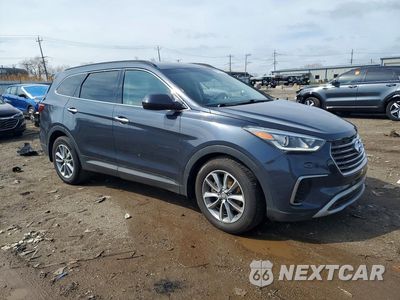 Czwarte zdjęcie samochodu z boku: 2018 HYUNDAI SANTA FE VIN:KM8SM4HF5JU259764 - miniatura
